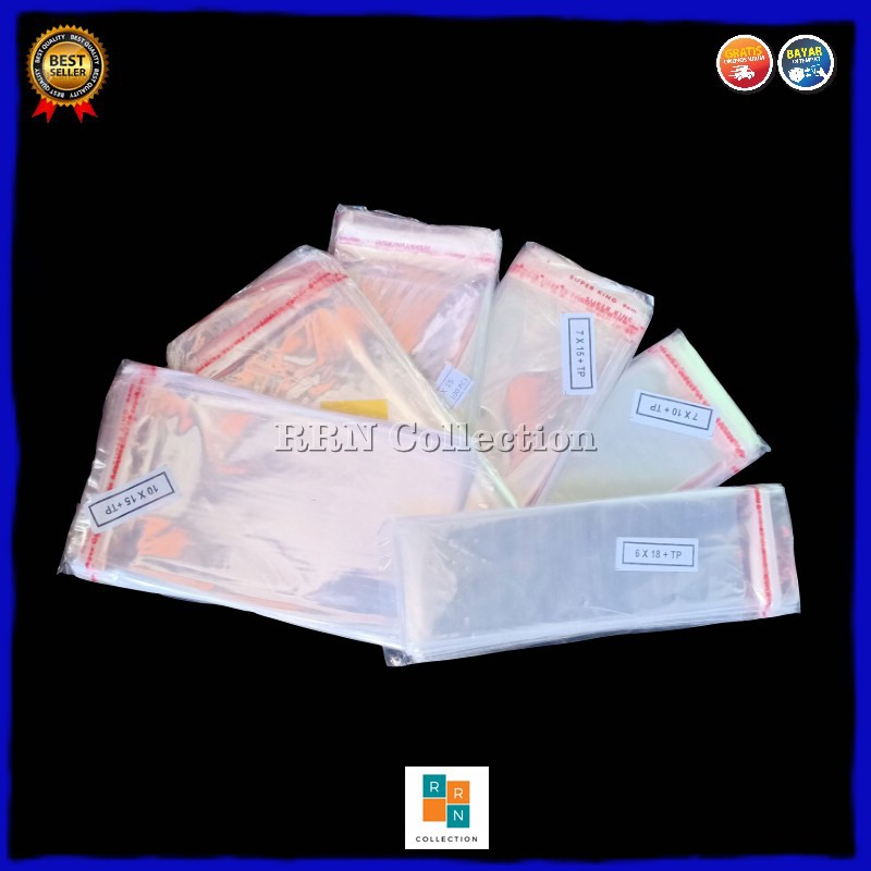 plastik opp 7x15cm/plastik opp uang buket/plastik opp bening/plastik opp lem/plastikopproti/plastik opp souvenir/opp tebal