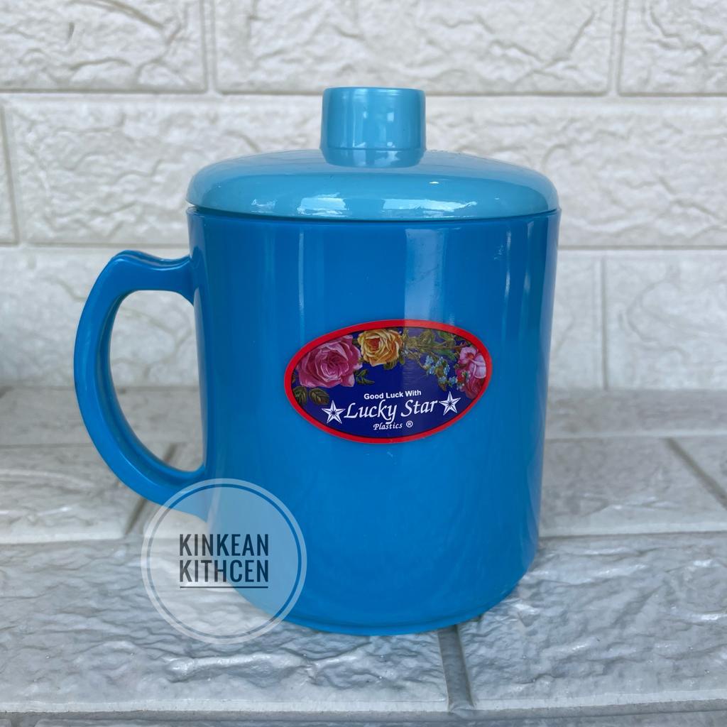 Cangkir / Gelas / MUG LUCKY STAR 2218 | MUG TUTUP MELAMIN