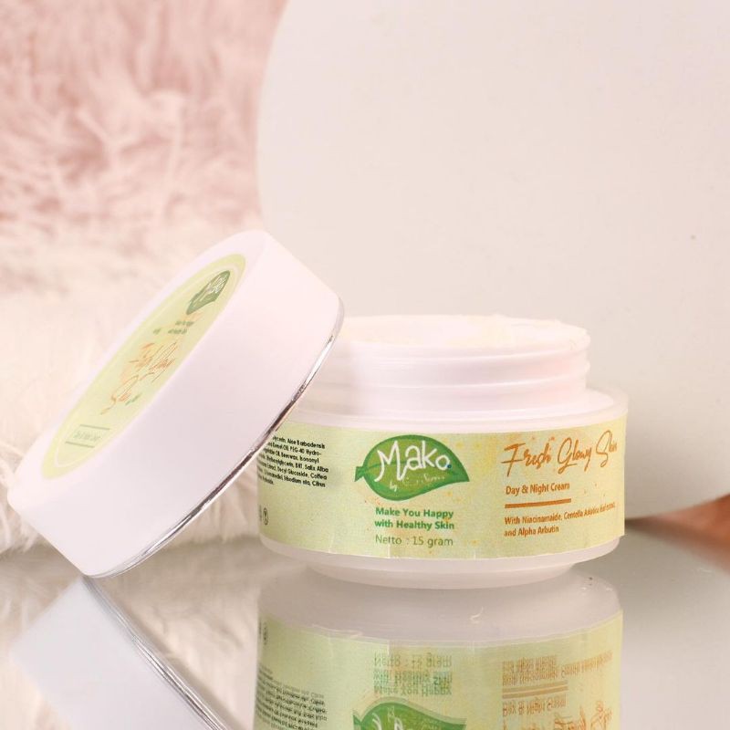 Mako Fresh Glow Skin Day And Nigh Cream Mako By Series Shopee Indonesia