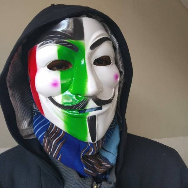 TOPENG ANONYMOUS / VENDETTA WARNA
