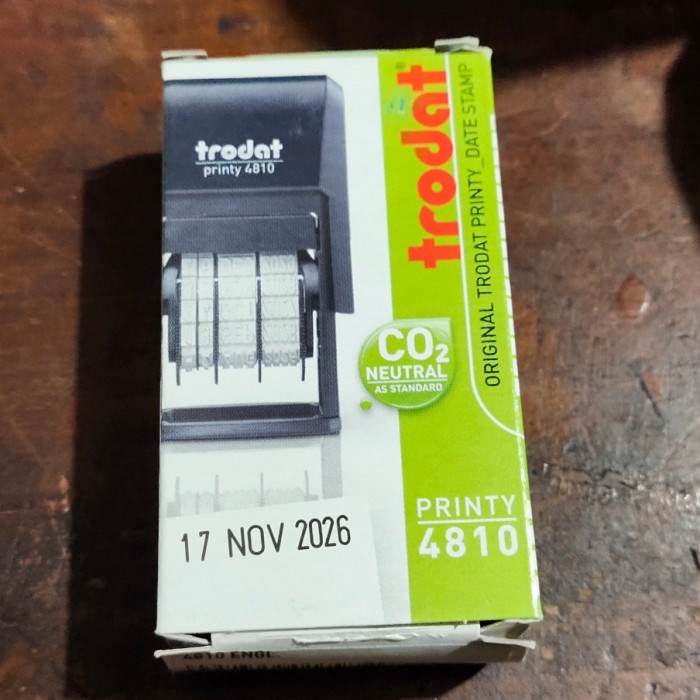 

Bagus Stampel Tanggal Bulan Tahun Trodat Terbatas