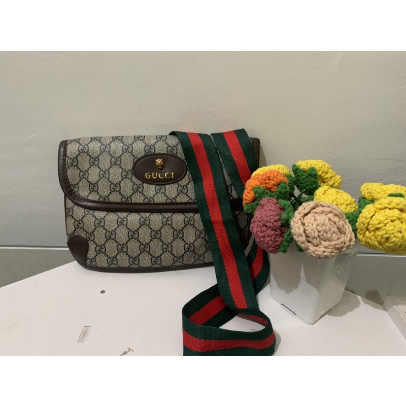 TAS SELEMPANG KECIL GUCCI SECOND MULUS100%