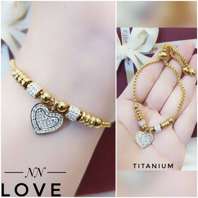 Titanium set perhiasan 1401h