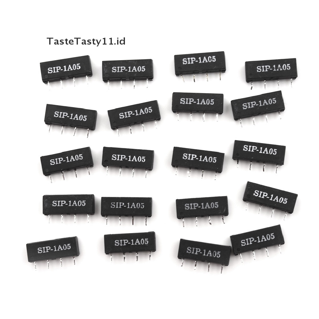 20 Pcs Reed Switch Relay 5V SIP-1A05 4 Pin Untuk PAN CHANG