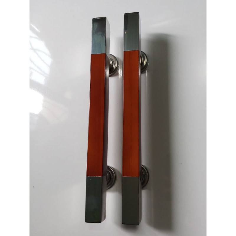 GAGANG PINTU RUMAH 33CM KOTAK 33.02 COKLAT/NATURAL JMJ / PULL HANDLE