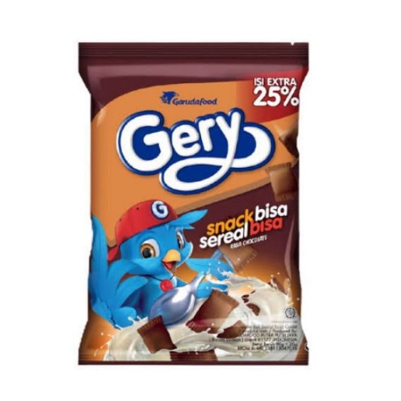 

Gery Snack Sereal cokelat Bentuk bantal 100g