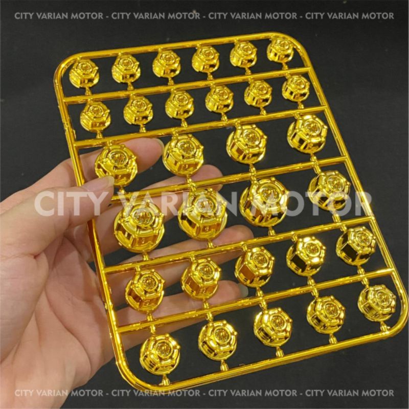 Tutup Baut L Gold Tutup Baut Probolt Flower Monel Cover Baut L Probolt