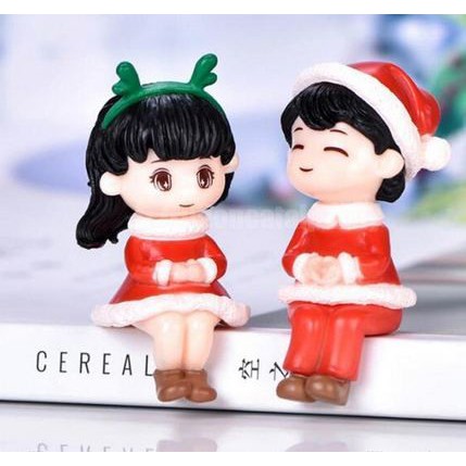 Miniature Lover Figures - Lovers Couple Figurines #21 (2pcs)