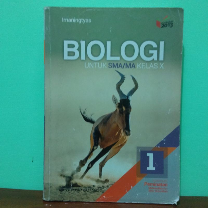 Biologi SMA Kelas 10 X Kurikulum 2013 Erlangga