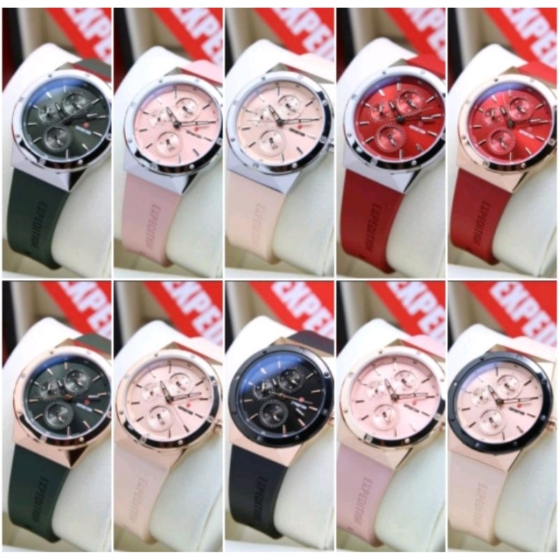 Original Expedition jam tangan wanita E6818/exp 6818/6818