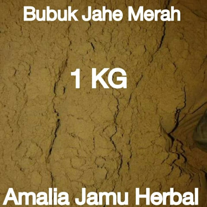 

bubuk jahe merah 1kg (BERKUALITAS)