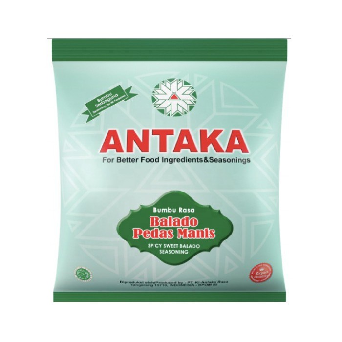 ANTAKA BUMBU TABUR INSTANT / BUMBU MASAK / BUMBU MASAKAN / BUMBU TABUR ANEKA RASA SERBA GUNA ANTAKA 100 GR