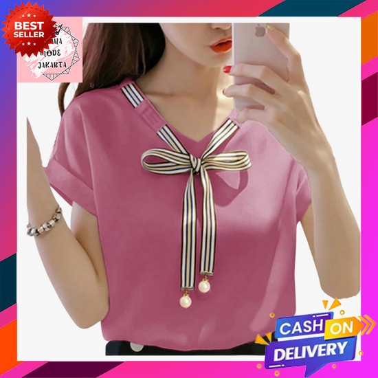 Blouse Kemeja Gadish Top Busui Friendly Jumbo Atasan Baju Wanita Perempuan Ibu Menyusui Remaja Dewas