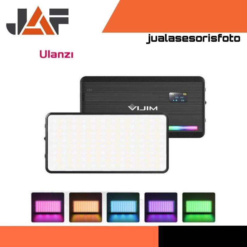 Ulanzi Vijim VL-196 RGB with Built Battery Powerbank