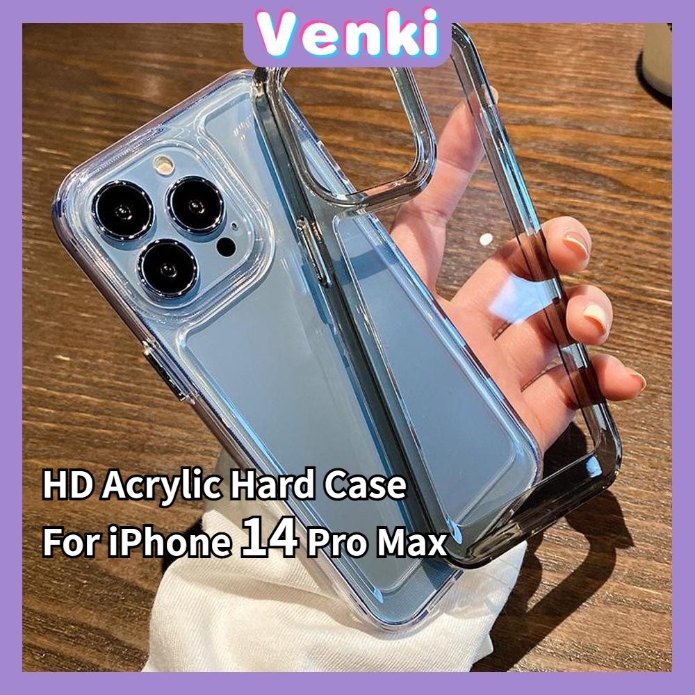 iPhone Case HD Acrylic High Quality Hard Case Clear Case Space Case Metal Button Protection Camera Shockproof Compatible For iPhone 14 Pro Max 13 Pro Max 12 Pro Max 11 Pro Max xr