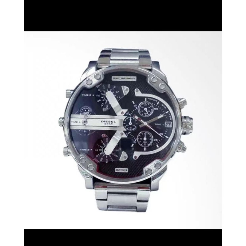 Jam Tangan T5 Watch Pria Business Analog Time Chronograph Elegant Original Leather