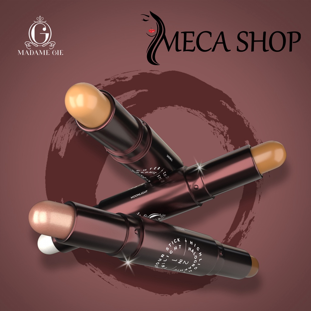 Madame Gie Halographic 2-in-1 Highlighter &amp; Contour Stick