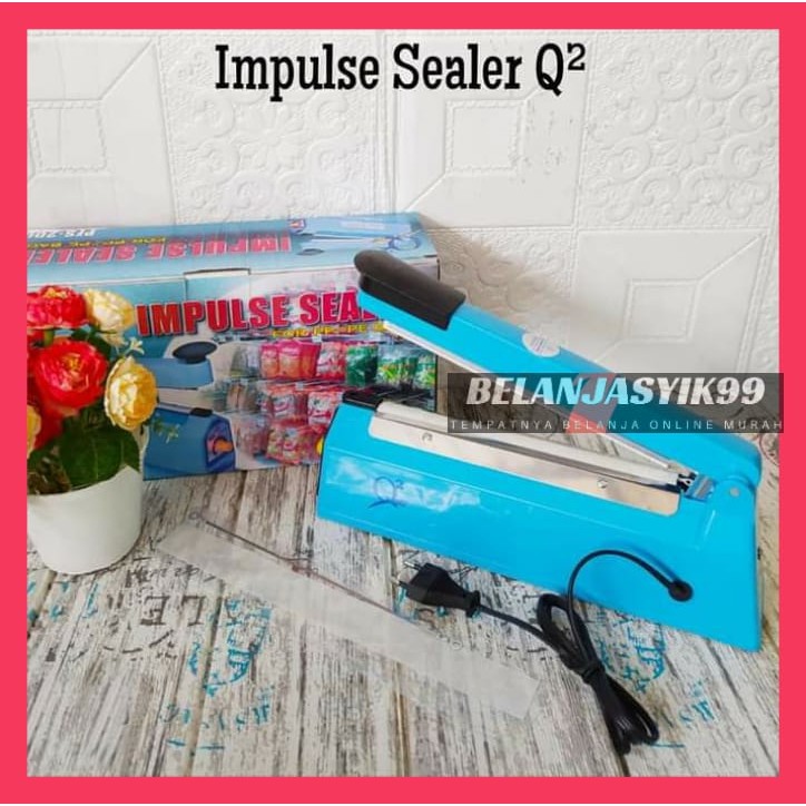 IMPULSE SEALER Q2 20CM / ALAT PRESS PLASTIK 20CM / ALAT PRESS PFS 200 / IMPULSE SEALER Q2-8200 / Q2 8200