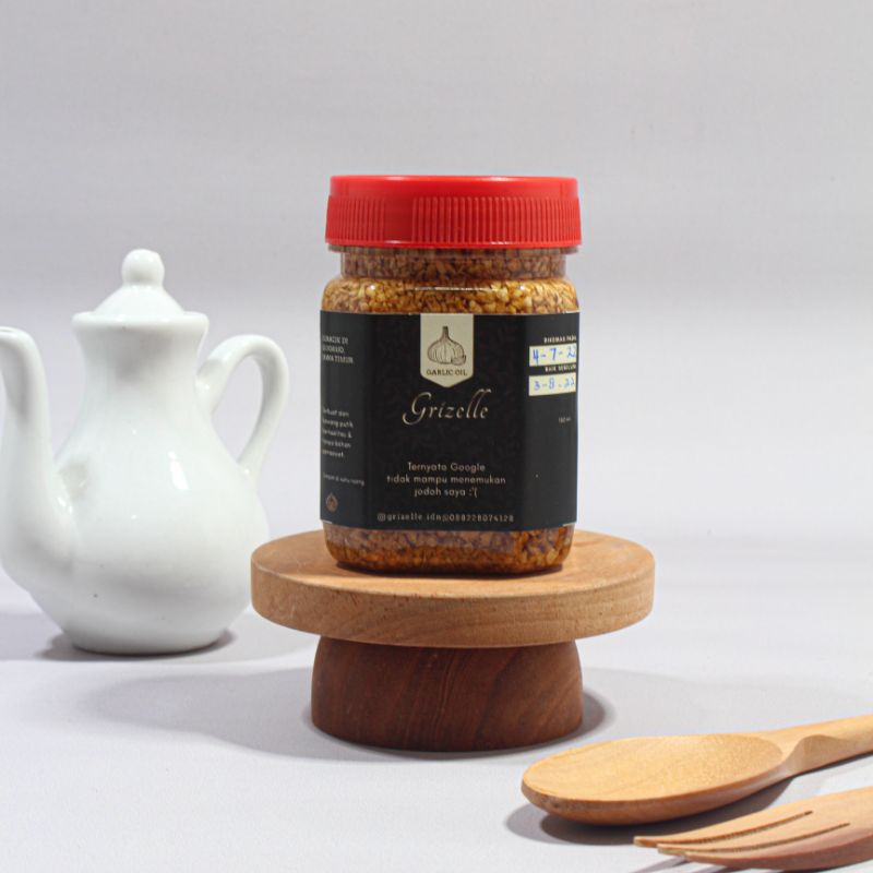 

Minyak bawang putih goreng, garlic oil Grizelle