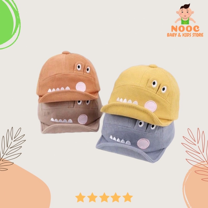 10.10 Topi ANAK motif Aligator/ Topi crocodile