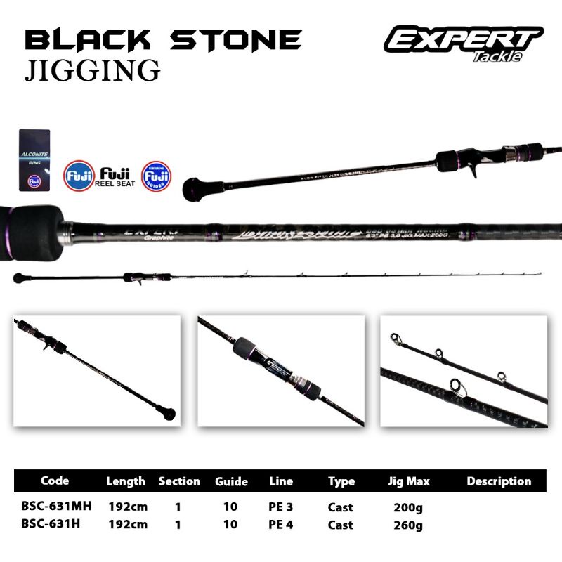 Joran Expert Graphite BLACKSTONE Baitcasting Hi-Carbon