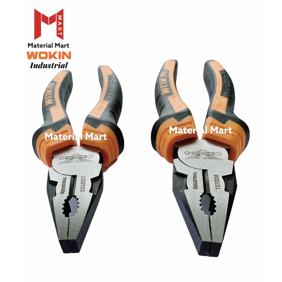 Tang Kombinasi 8 Inch Wokin | Plier Combination 7 Inch | Tang Jepit 8&quot; | Material Mart