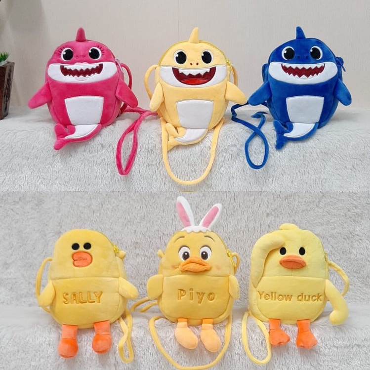 Tas Selempang Slingbag Anak Pretty Girl Unicorn Elmo Melody Doraemon Stella Baby Shark/Tas selempang Perempuan