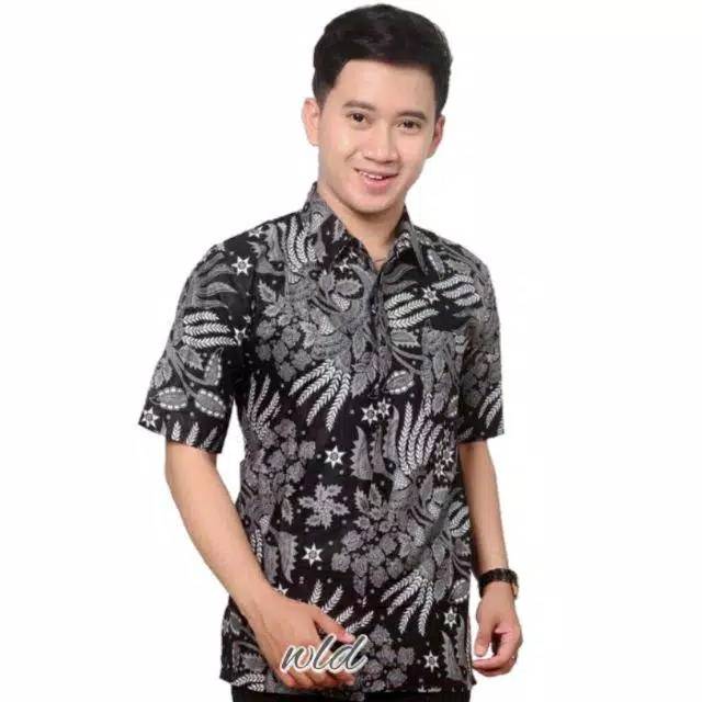 KEMEJA BATIK/ HEM BATIK PRIA/ HEM BATIK KANTOR / BATIK NASIONAL / HEM BATIK MURAH/KEMEJA BATIK MURAH