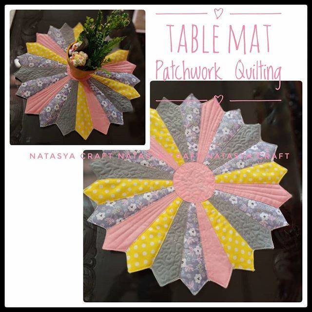 

Table mat patchwork quilting