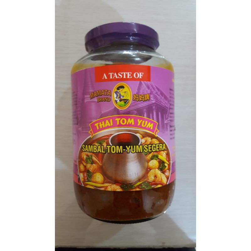 

Mamata Tom Yam Paste