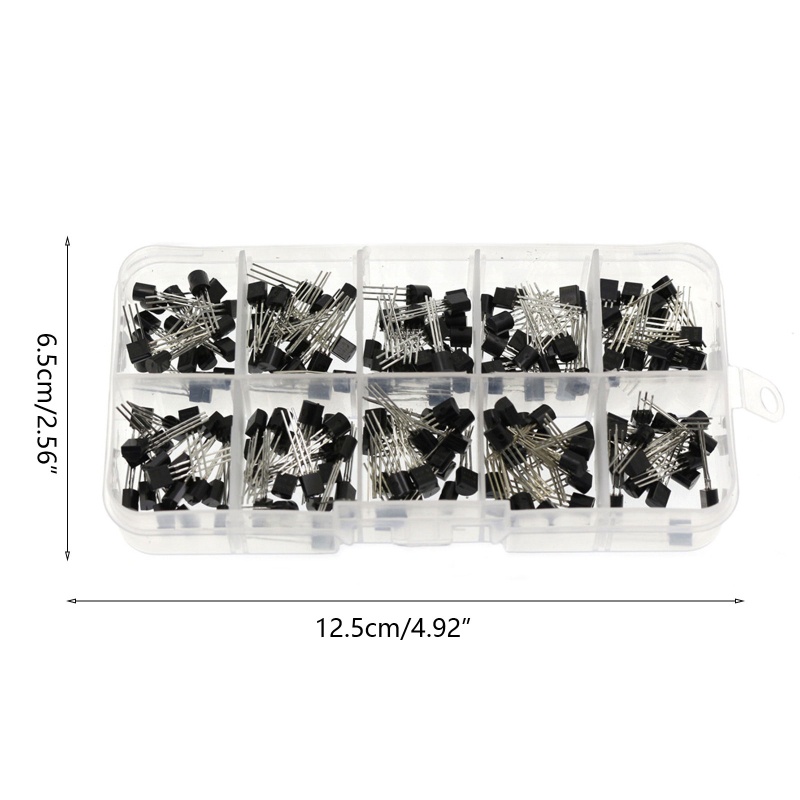 Transistor btsg TO-92 Aneka Kit BC327 BC337 BC517 BC547 BC548 10nilai