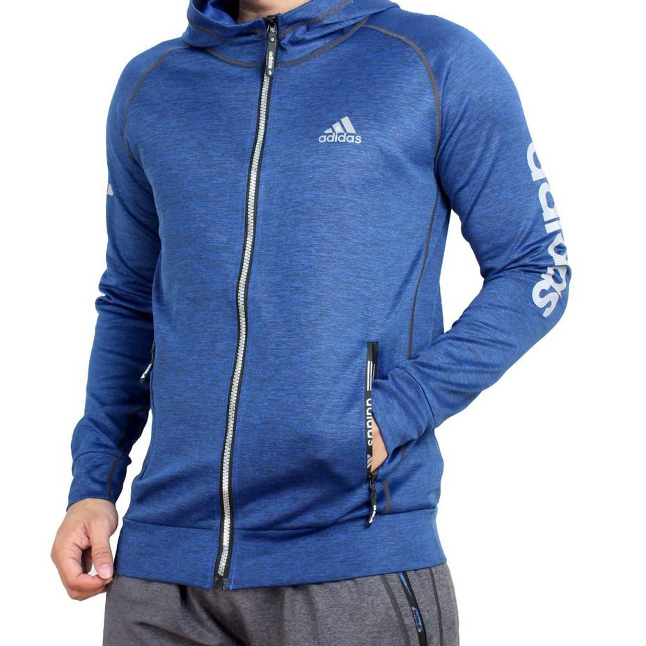 [⚠️bayar sekarang✔️] JAKET OLAHRAGA ADIDAS GYM RUNNING IMPORT GO GRADE ORI