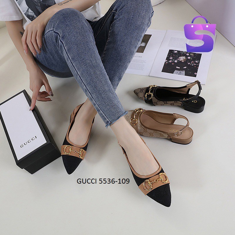 SEPATU WANITA HEELS SLINGBACK SHOES 5536-109