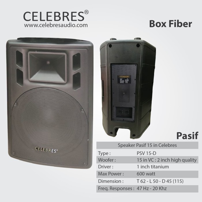 Speaker Jbl - Cahayamusik Speaker Pasif Celebres 15 - D Ori Bukan Huper Jbl Rcf