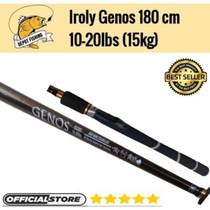 joran iroly genos solid carbon 180 10-20lb