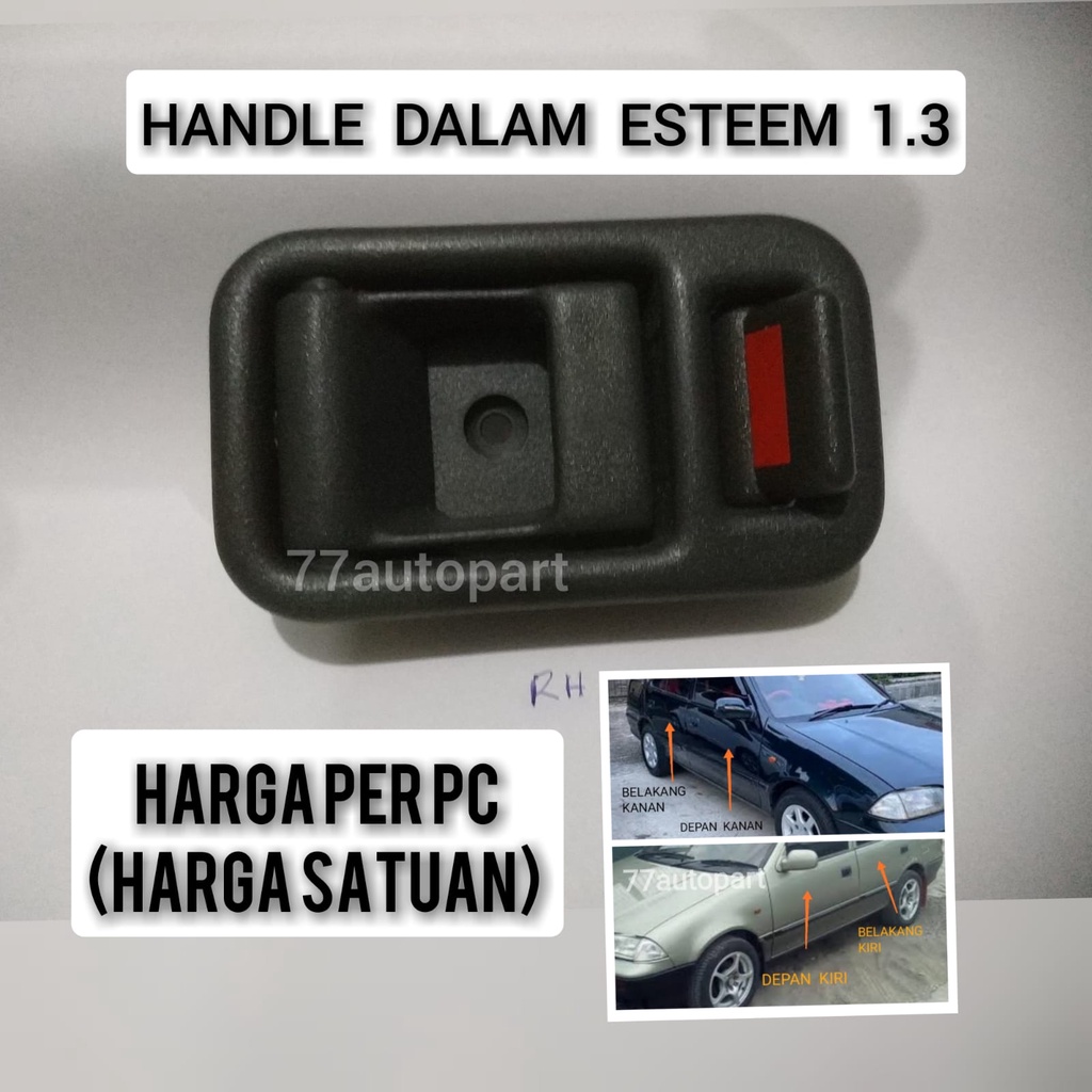 handle handel pintu dalam bukaan pintu dalam suzuki esteem 1.3 1300cc