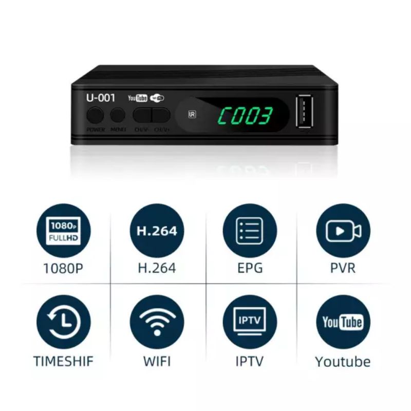 DVB T2 SET TOP BOX TV DIGITAL/RECEIVER