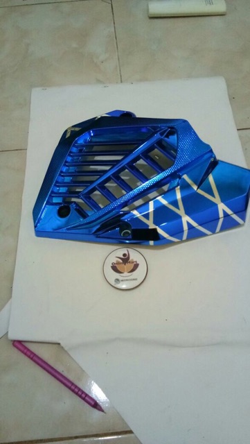 cover tutup radiator blue xx vario techno 125 vario 150 blue xx