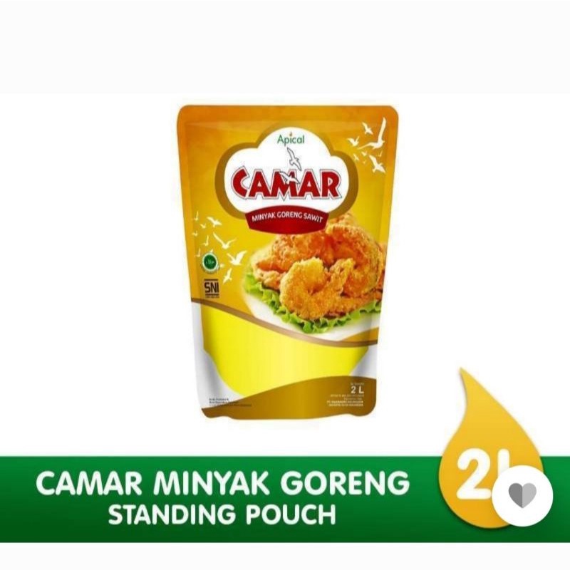 

MINYAK GORENG CAMAR 2 LITER