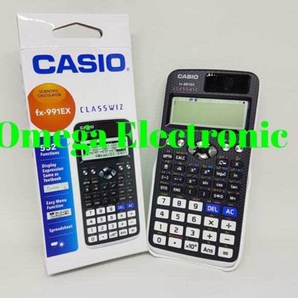 

Baru - Casio FX 991 EX - Scientific Kalkulator FX-991EX Calculator Kuliah Ilmiah Sekolah ...