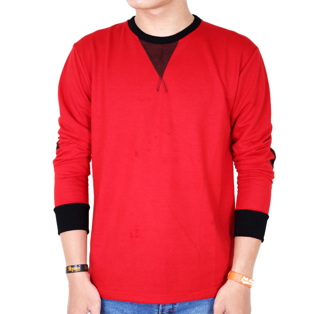 Kaos Panjang Pria Keren - Banyak Pilihan Warna PAN (COMB)