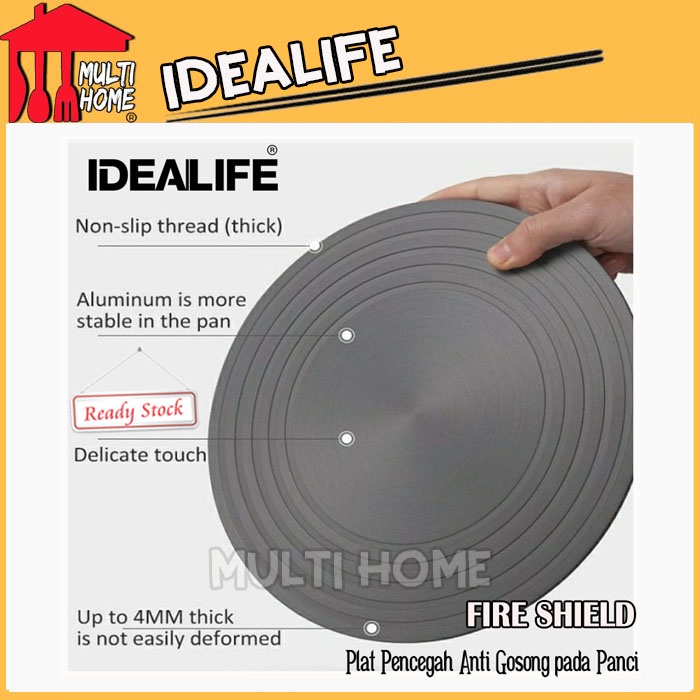 Idealife Fire Shield IL-28a IL28a IL 28A - 2 in 1 Heat Conduction Plat