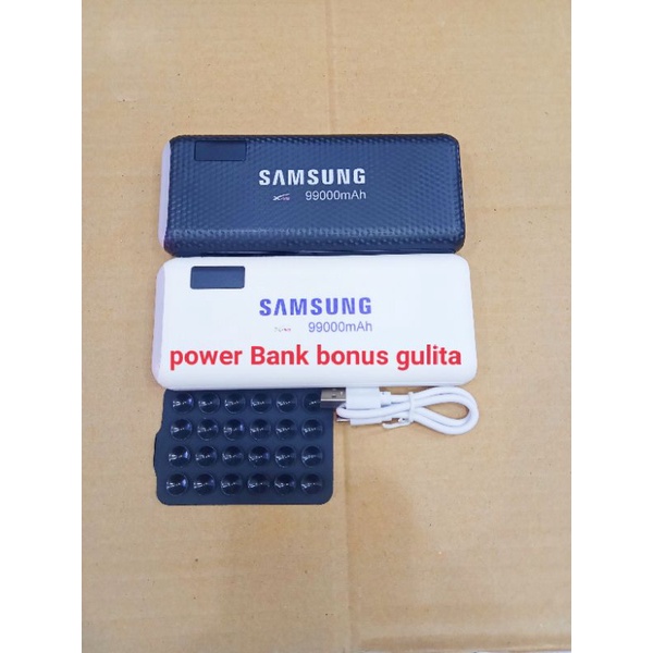 power Bank Samsung 99000mah + gulita