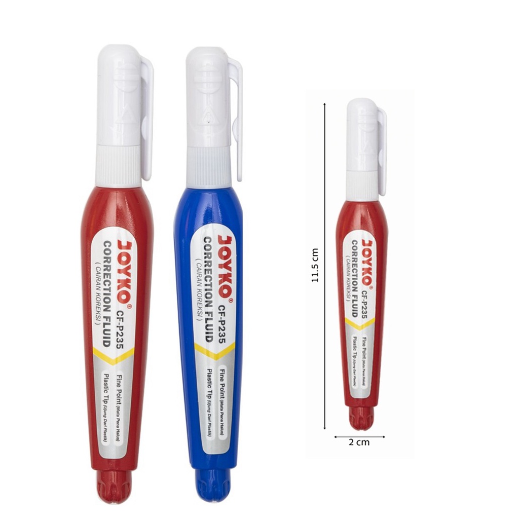 

Correction Fluid Cairan Koreksi Penghapus Cair Joyko CF-P235