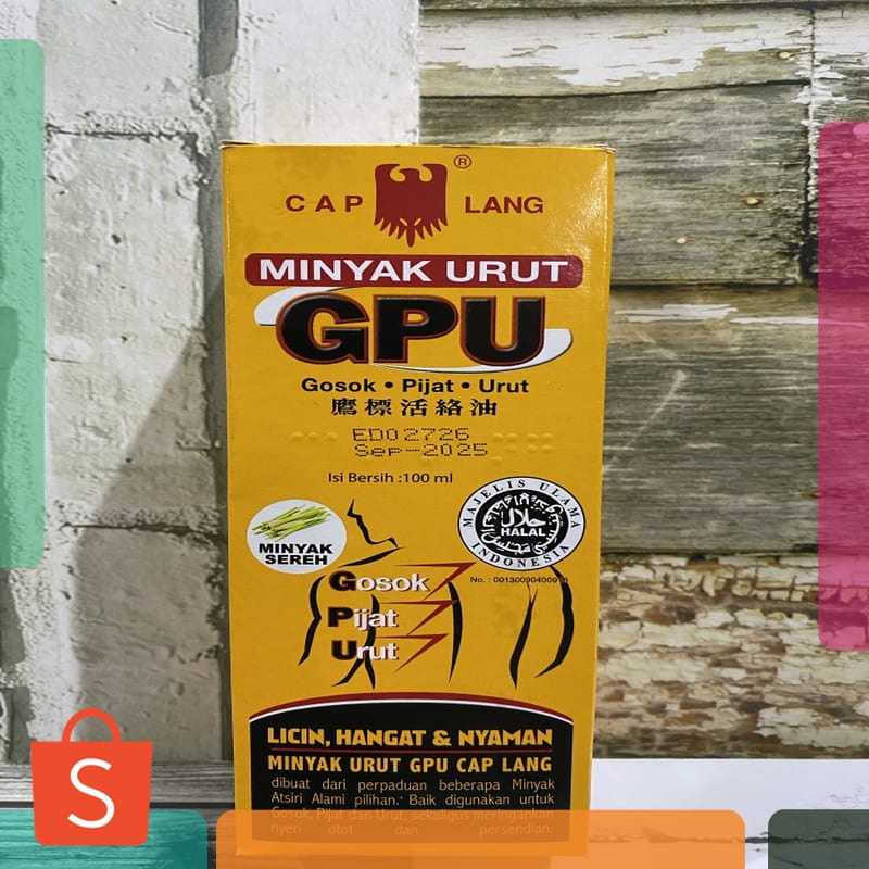 Termurah minyak urut gpu 100ml