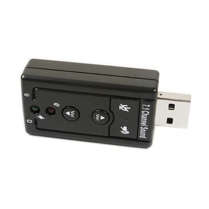 USB Soundcard 7.1 USB Virtual 7.1 Channel Sound Adapter