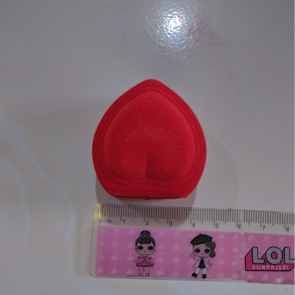 kotak perhiasan love kecil, 15.000/pc