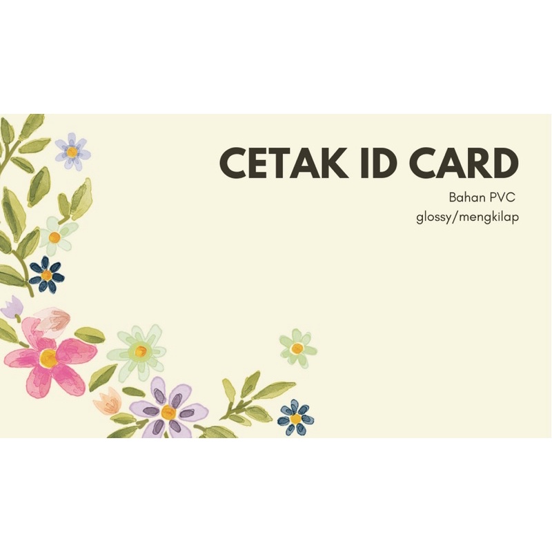 

CETAK KARTU MEMBER / ID CARD