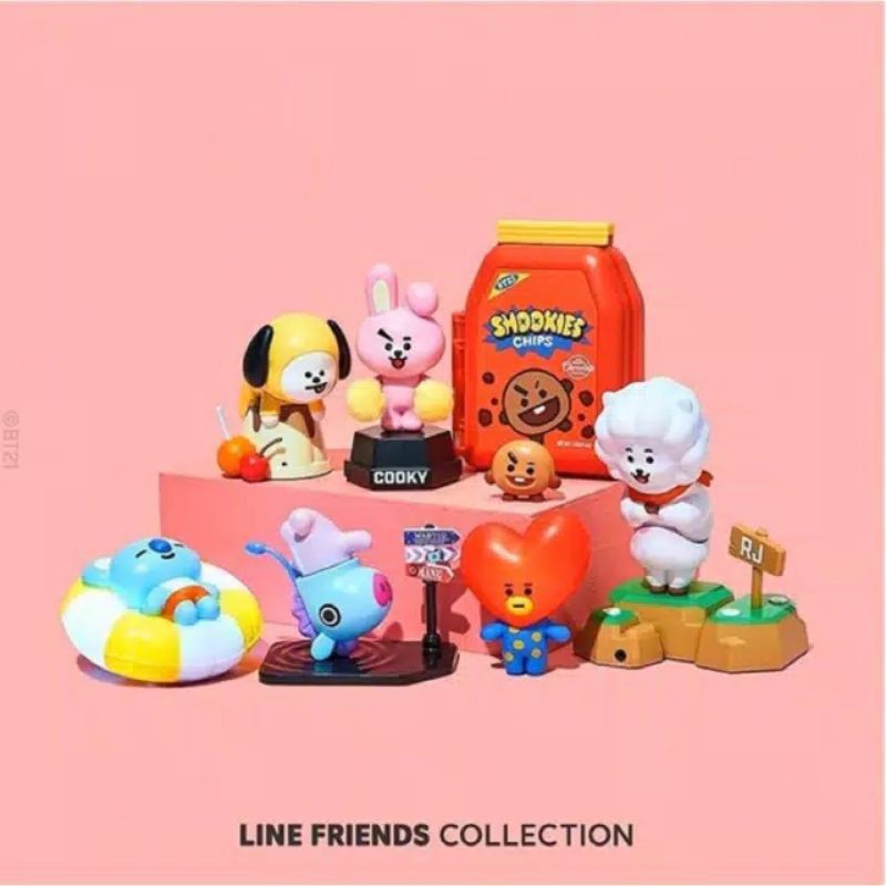 BT21 INTERACTIVE TOY OFFICIAL 100% CHIMMY TATA KOYA SHOOKY COOKY MANG RJ VAN BT21 TOY