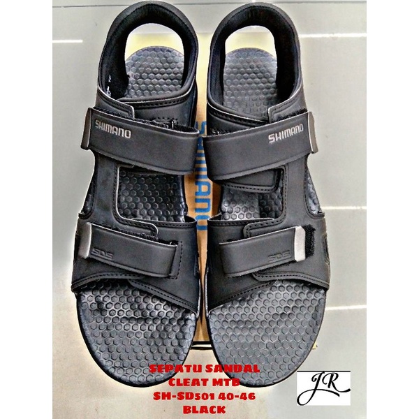 SEPATU SANDAL CLEAT MTB SH-SD501 40-46 BLACK